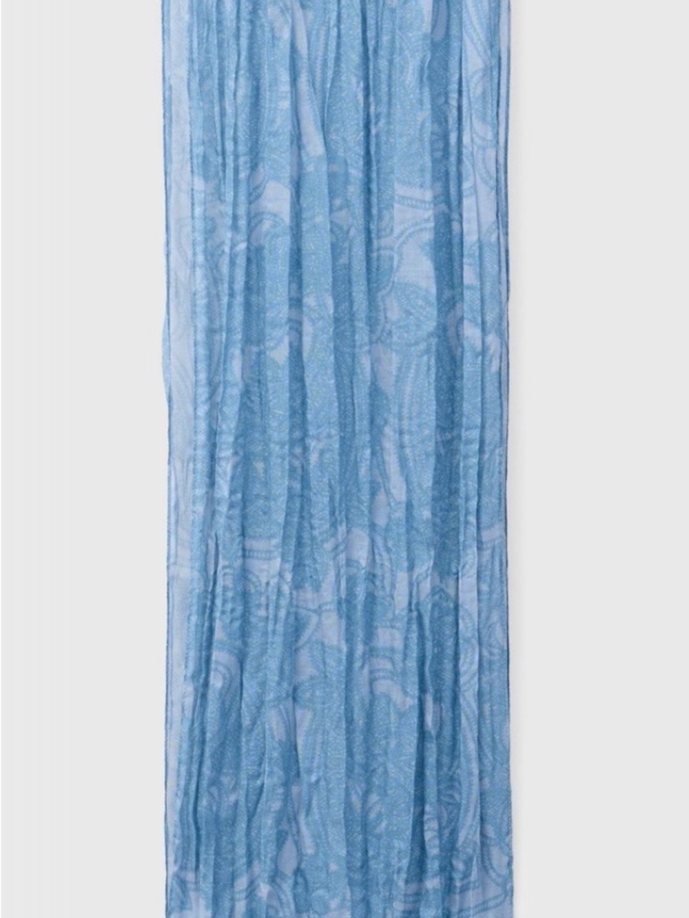 John Varvatos Light Blue Sheer Men’s Scarf